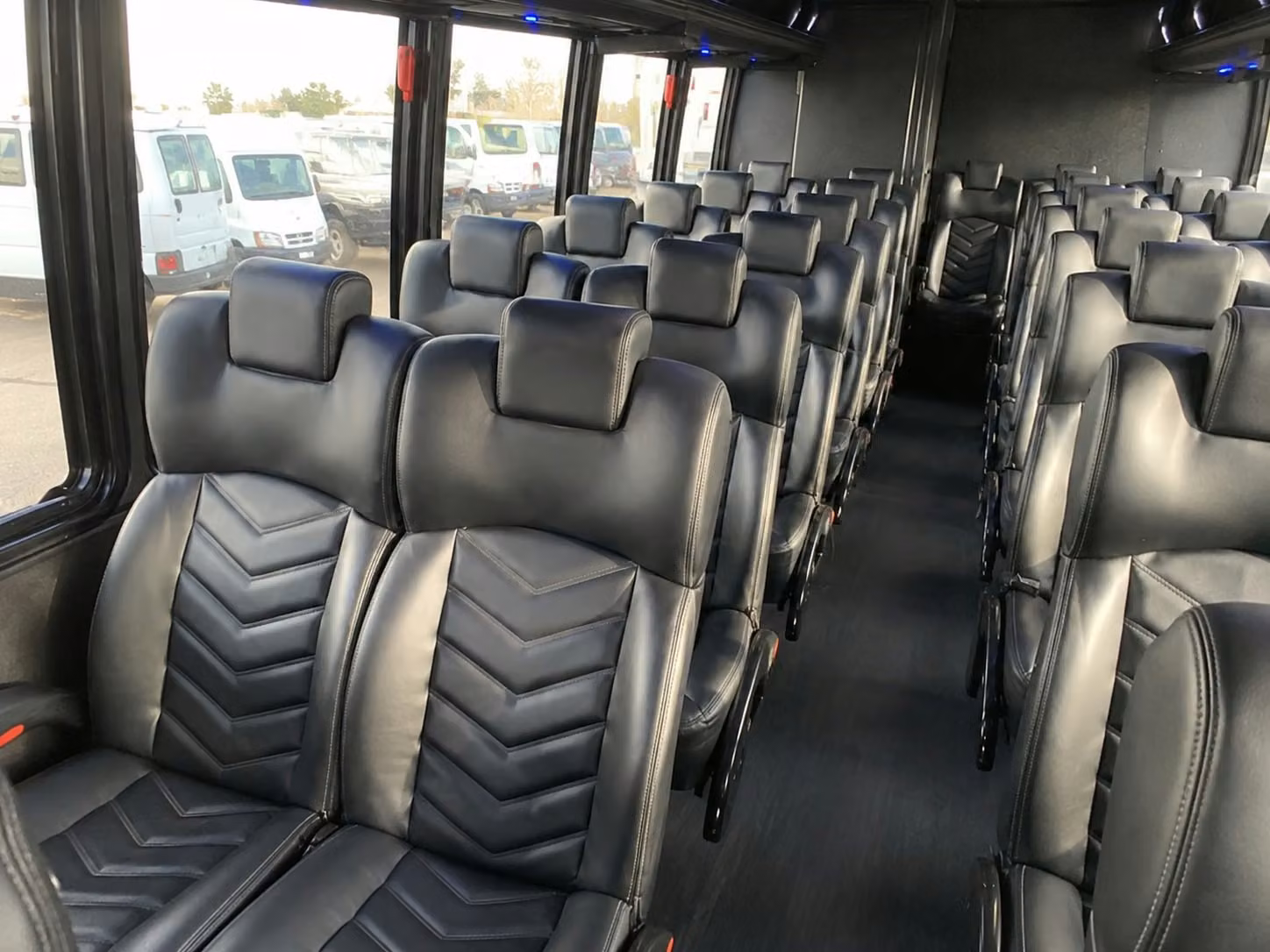 20 passenger minibus inside