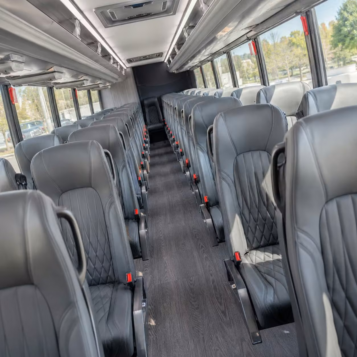 28 passenger minibus inside