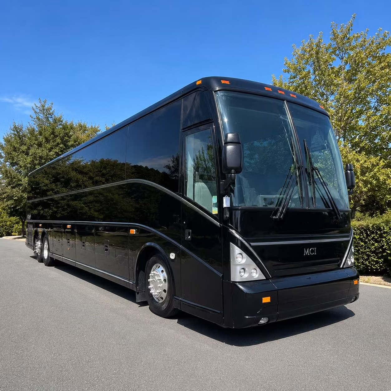 56 passenger charter bus