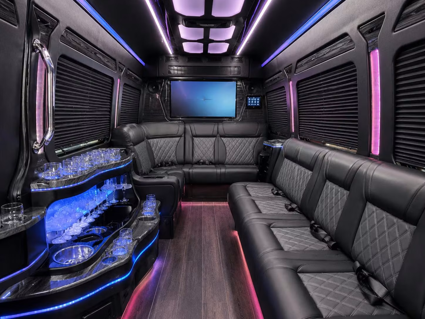 late night reception shuttles keep livonia wedding guests safe and happy