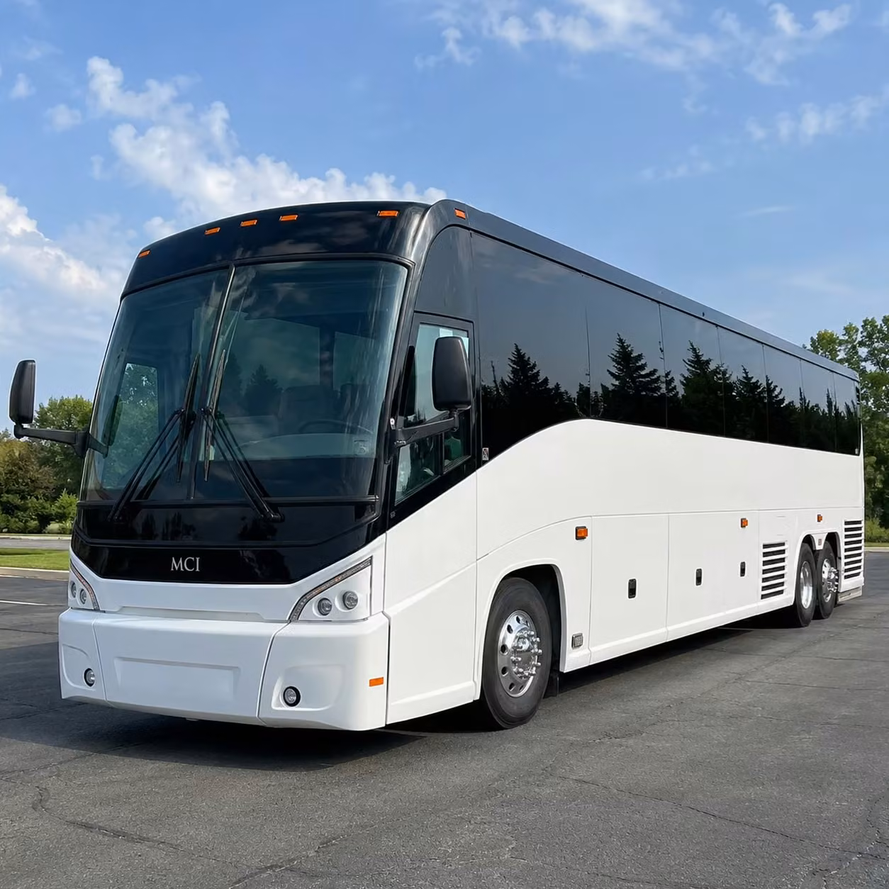 long distance wedding and event shuttle buses departing from livonia