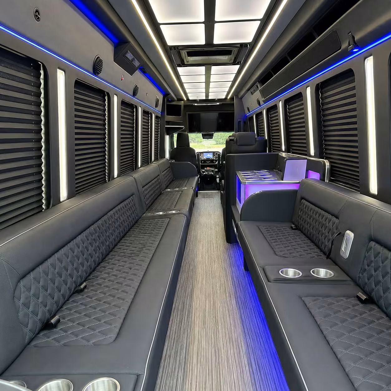 party bus interior