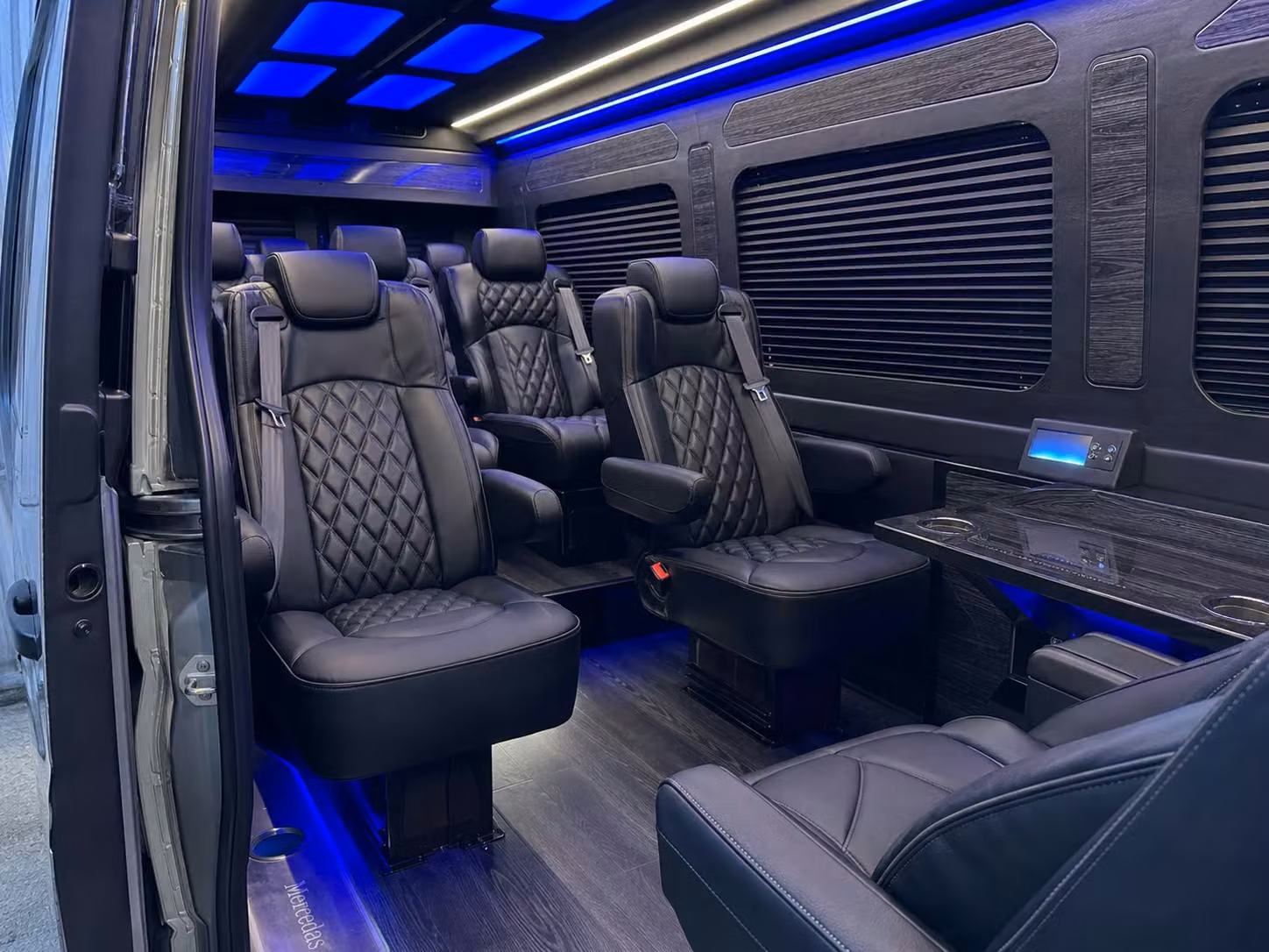 sprinter van transportation for groups and events across livonia